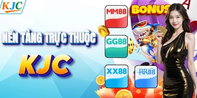 4 nền tảng giải trí thuộc liên minh KJC