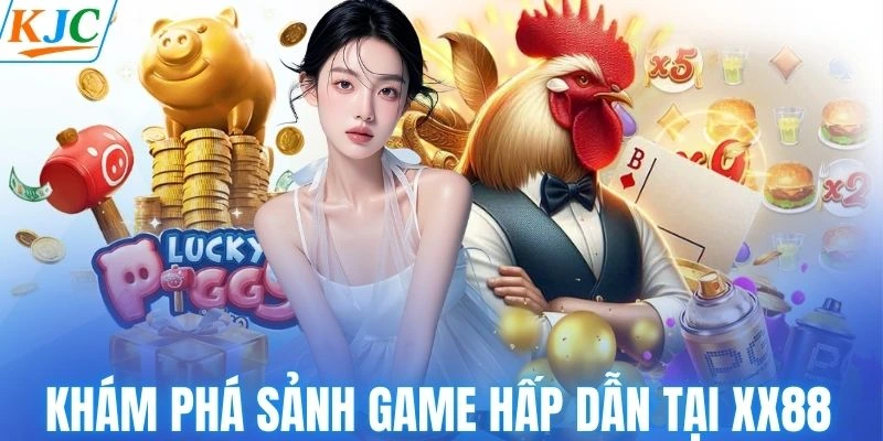 Khám phá sảnh game hấp dẫn tại XX88