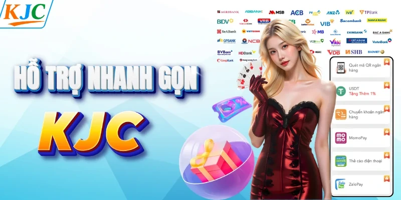KJC hỗ trợ khách hàng 24/7