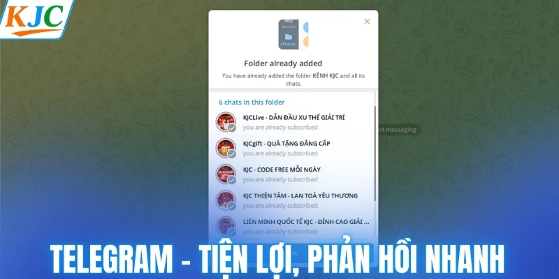 Telegram - Nhắn tin tiện lợi, phản hồi nhanh